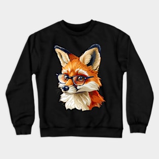 cute fox Crewneck Sweatshirt